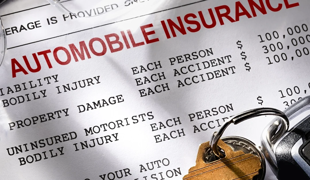 Auto Insurance claim bill